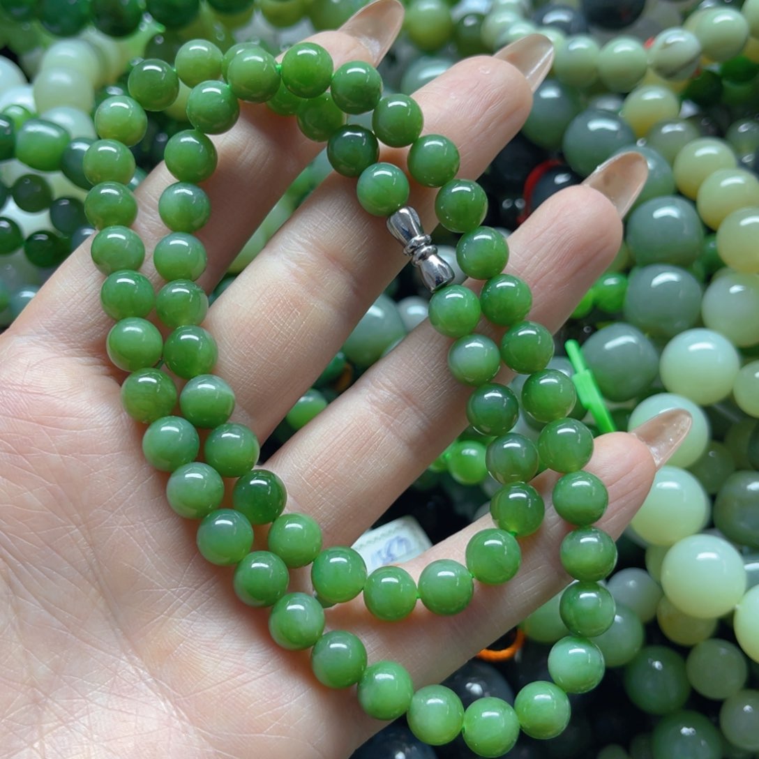 未镶嵌和田玉手串