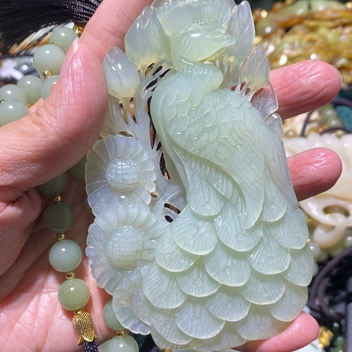 岫玉岫玉吊坠未镶嵌