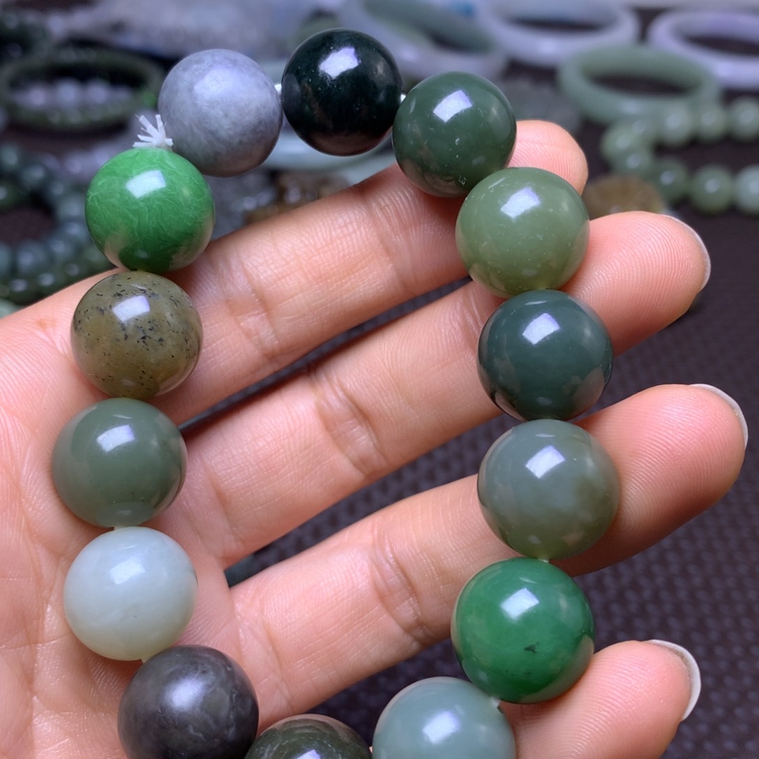 未镶嵌手串和田玉