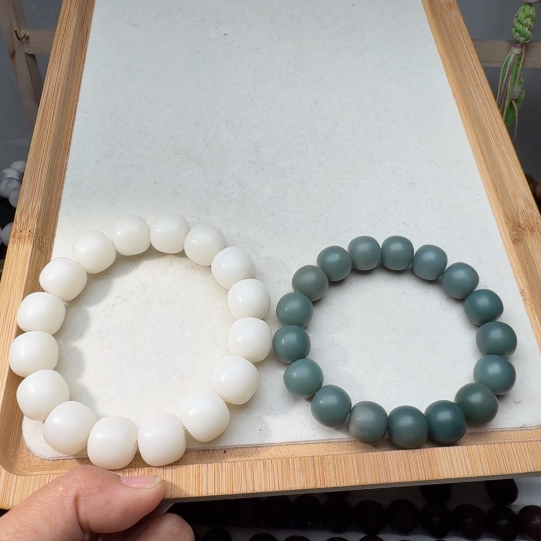 从***从手串菩提根/象牙果干磨两条打包