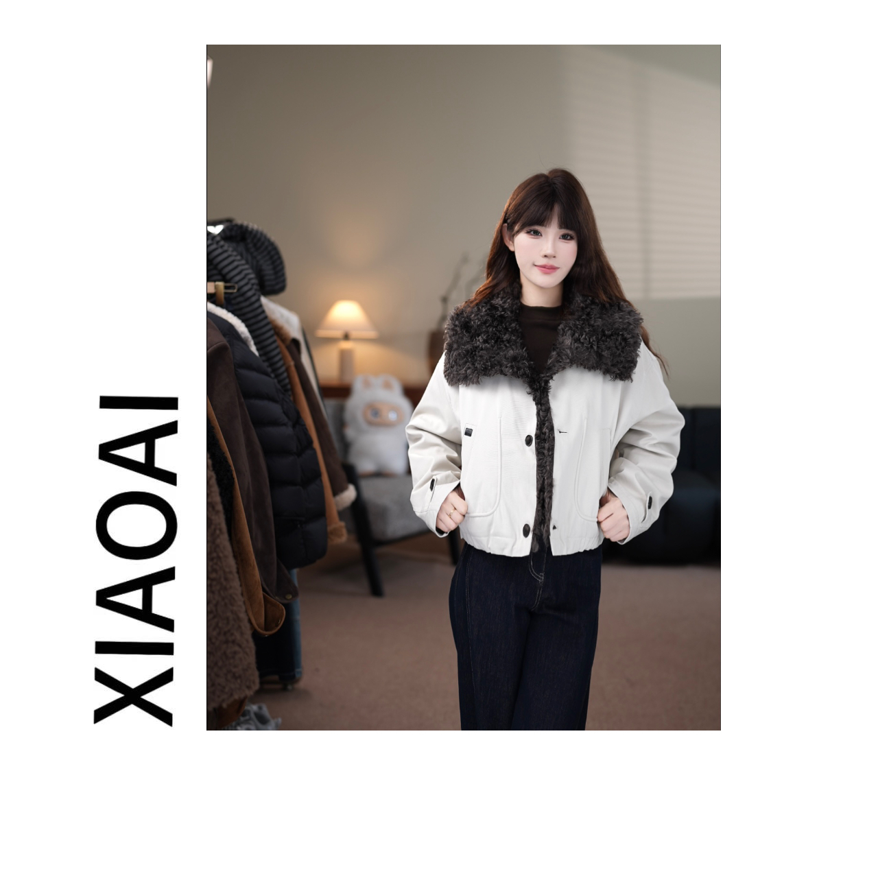 XIAOAI 【90白鸭绒】2025冬季新款羽绒服  A300625