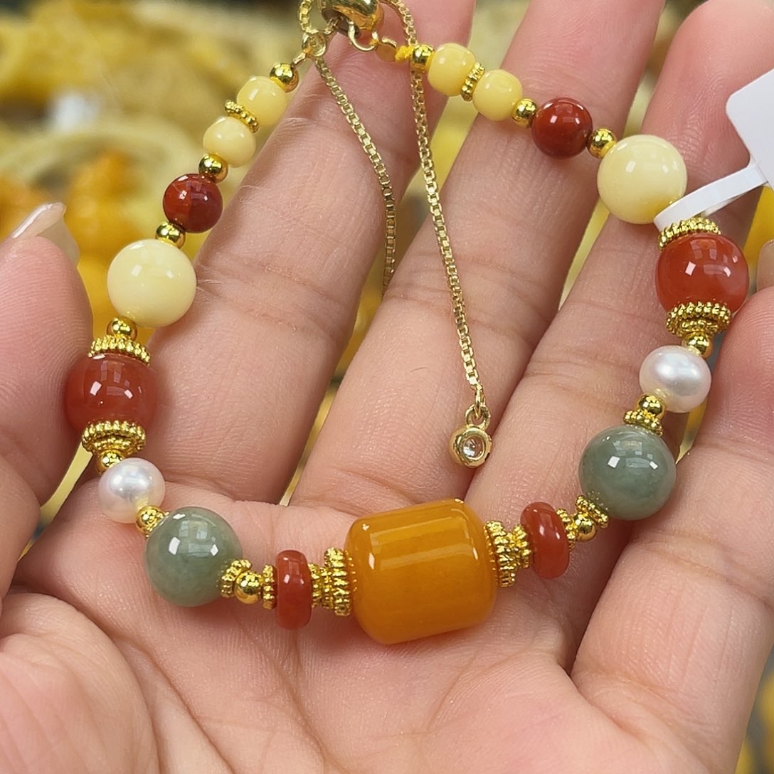 未镶嵌琥珀裸石琥珀h33