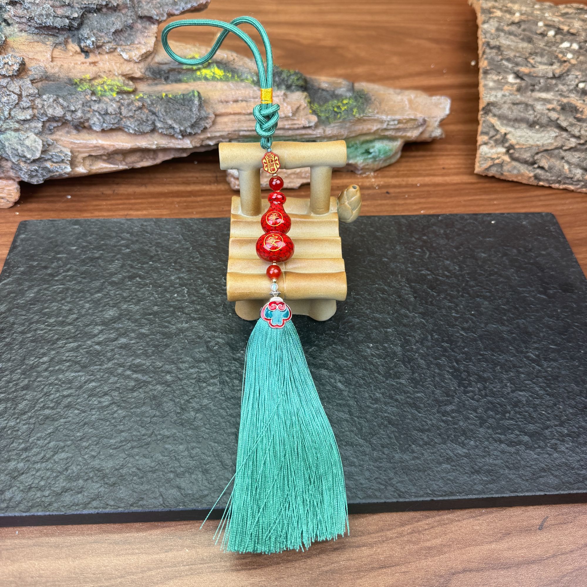 含辰砂工艺品 葫芦吊坠SC085