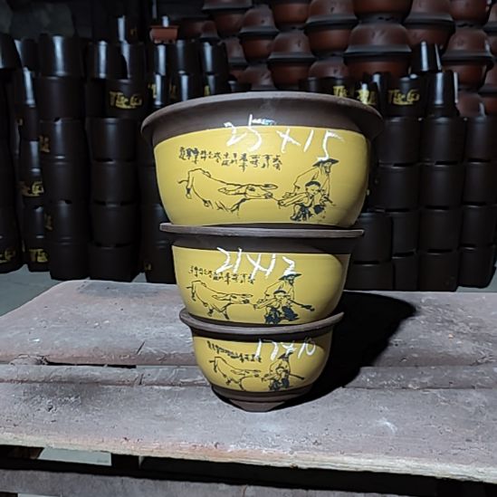 宜兴紫砂花盆清仓库