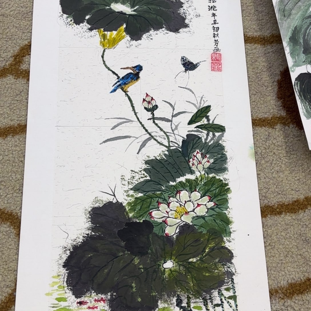国画25-46卡纸作品艺