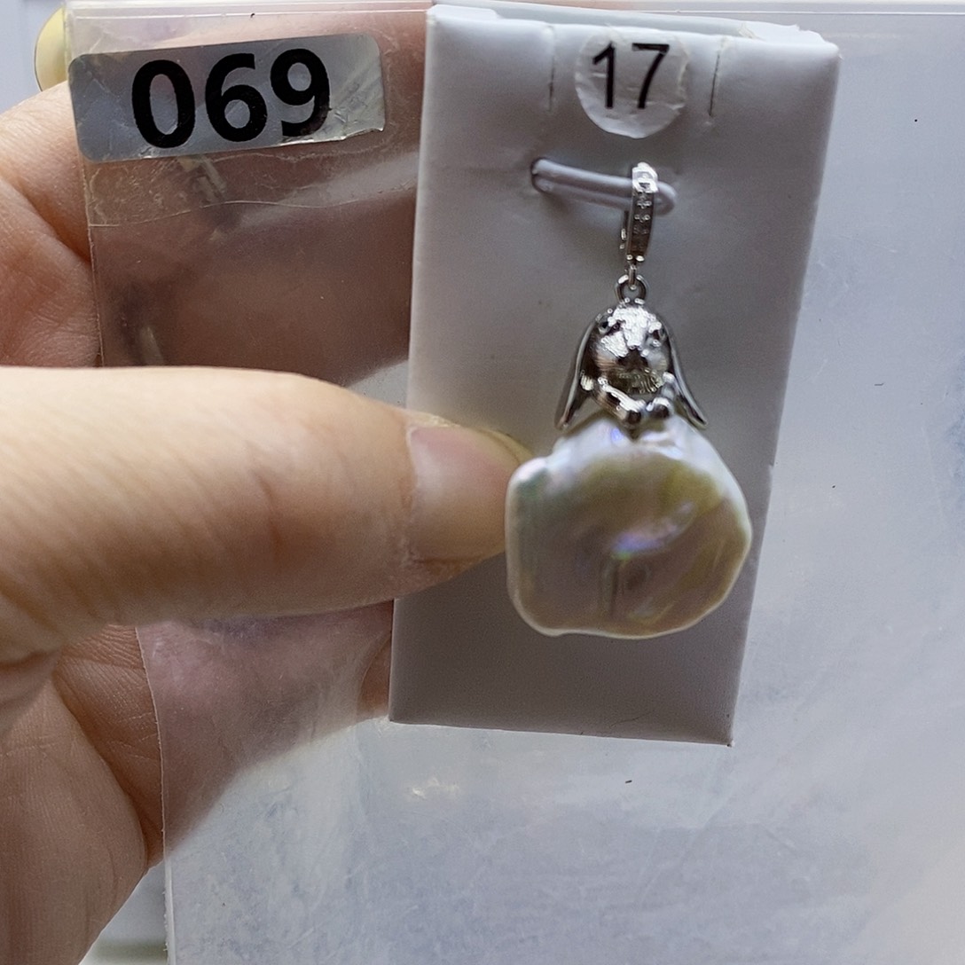 颈饰合金淡水珍珠