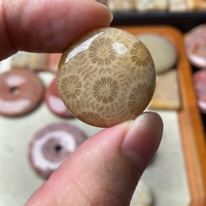 硅化玉颈饰未镶嵌密*密