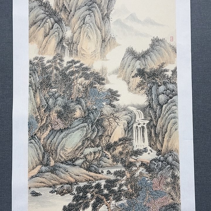 国画书画作品多次