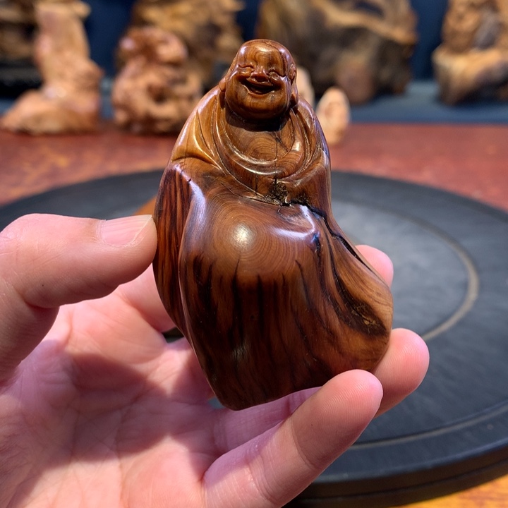 柏木（崖柏）根雕摆件