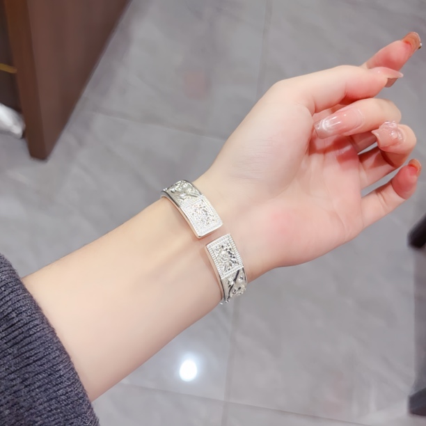 足银手镯 足银999 名族风复古喜鹊登梅镯  手工定制不支持退