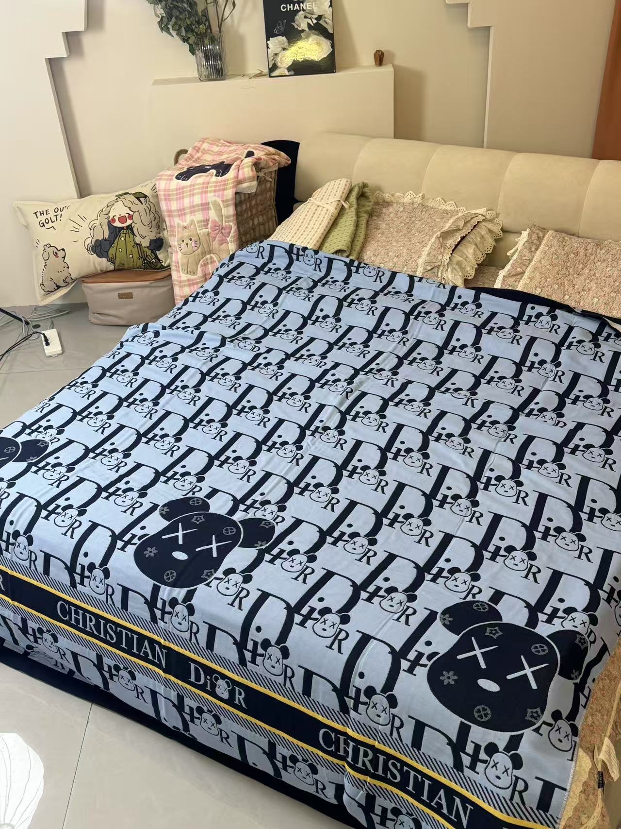 【暴力熊D】全棉A类加厚加大全棉床盖