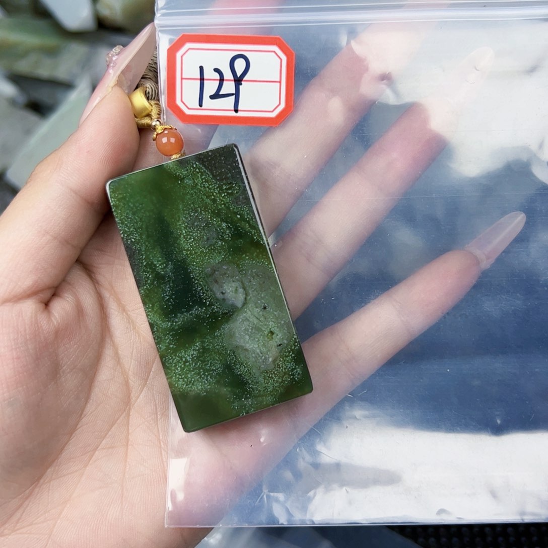 和田玉珠宝半成品未镶嵌