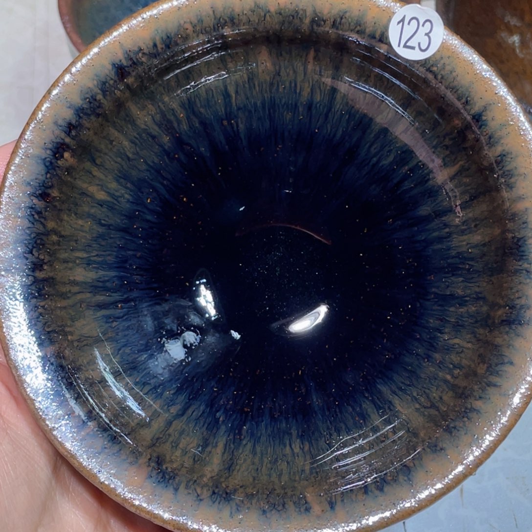 茶盏龙窑柴烧建盏123