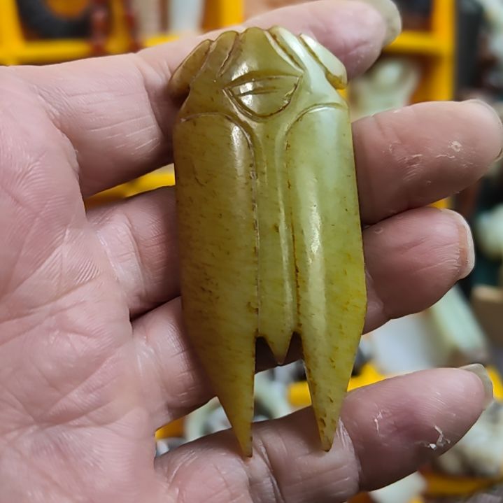 和田玉（糖玉）未镶嵌挂件