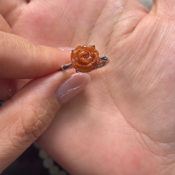 翡翠银S925镶嵌戒指799999999