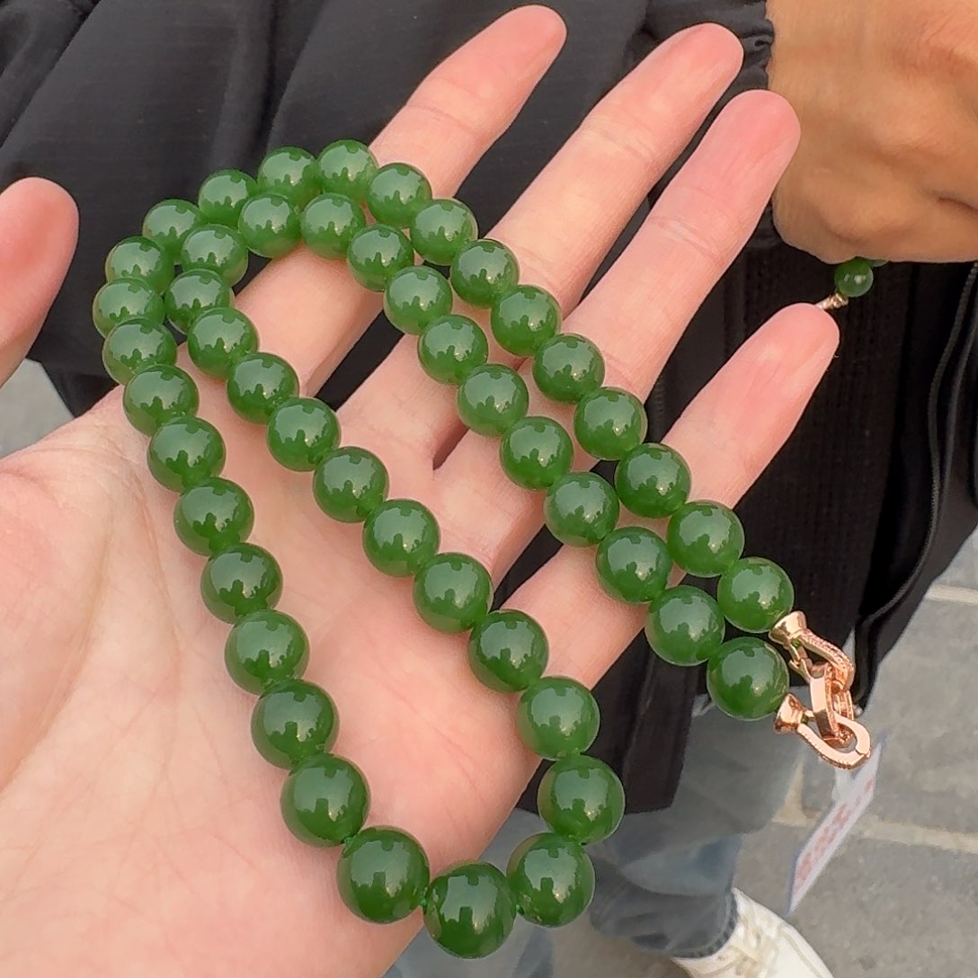 和田玉项链未镶嵌122张昕宇