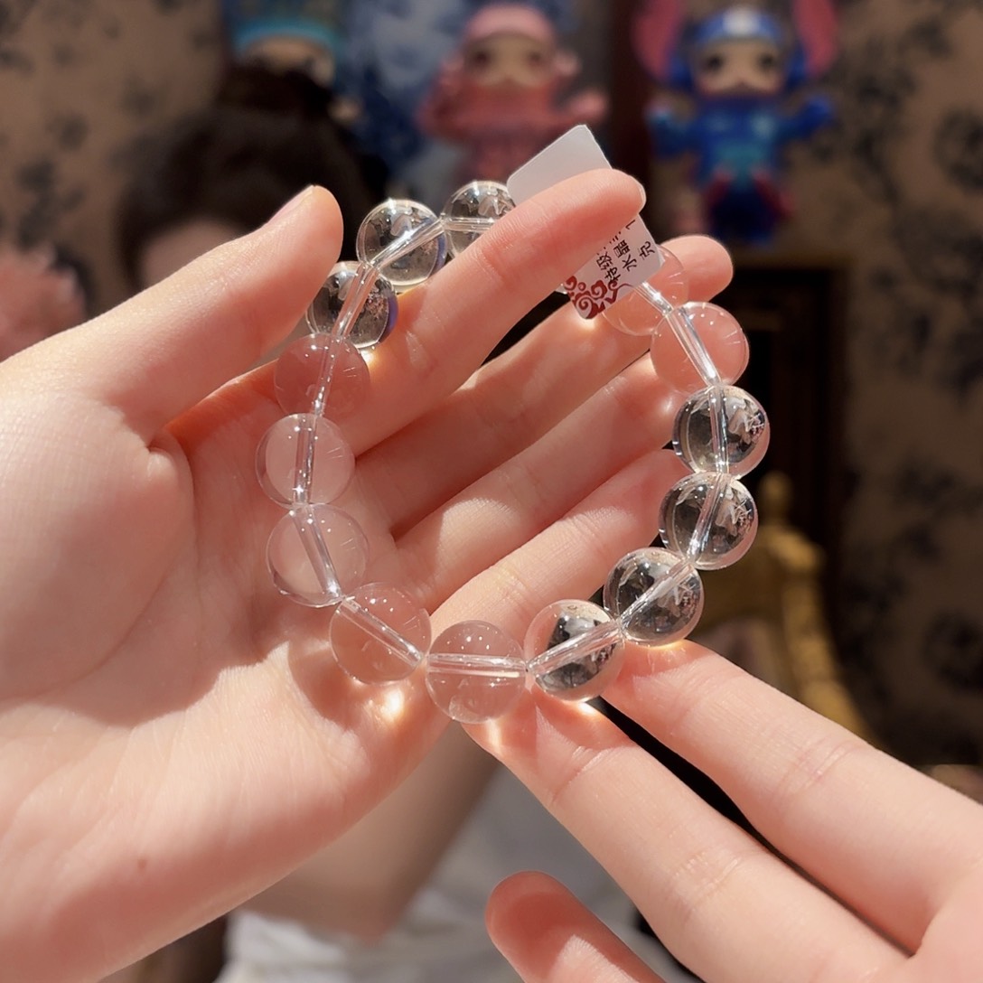 水晶手链未镶嵌多样性发其一