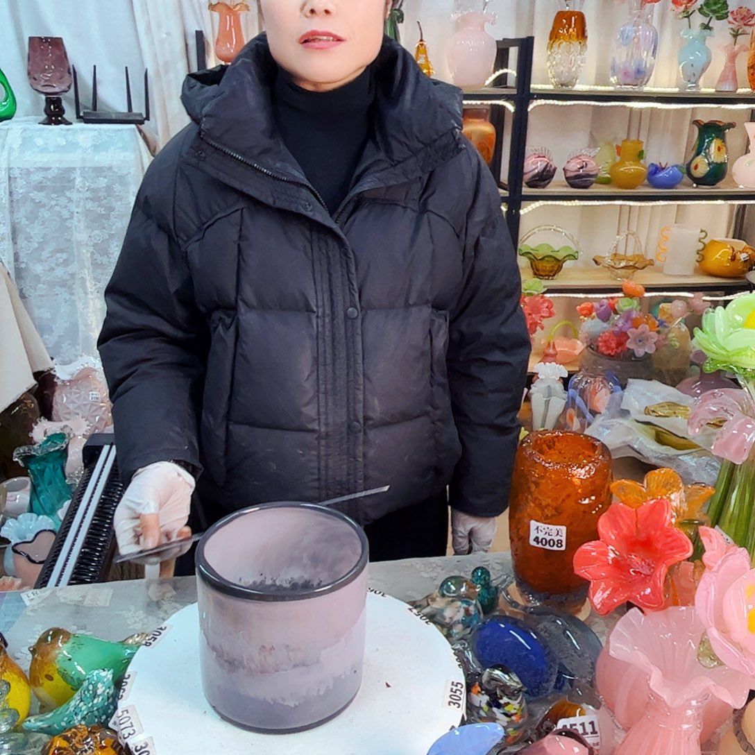 桶家悦美居琉璃摆件