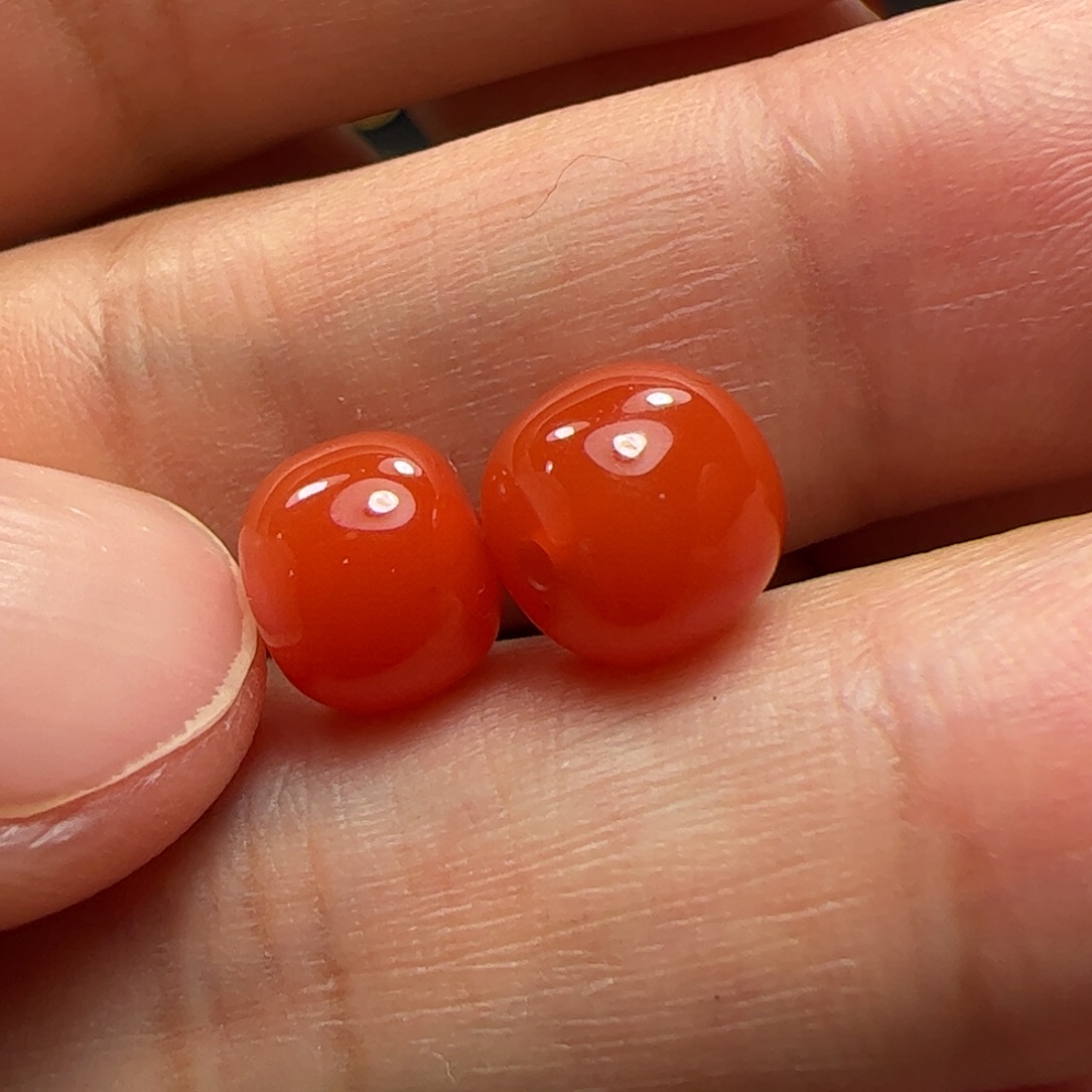 南红玛瑙珠子未镶嵌