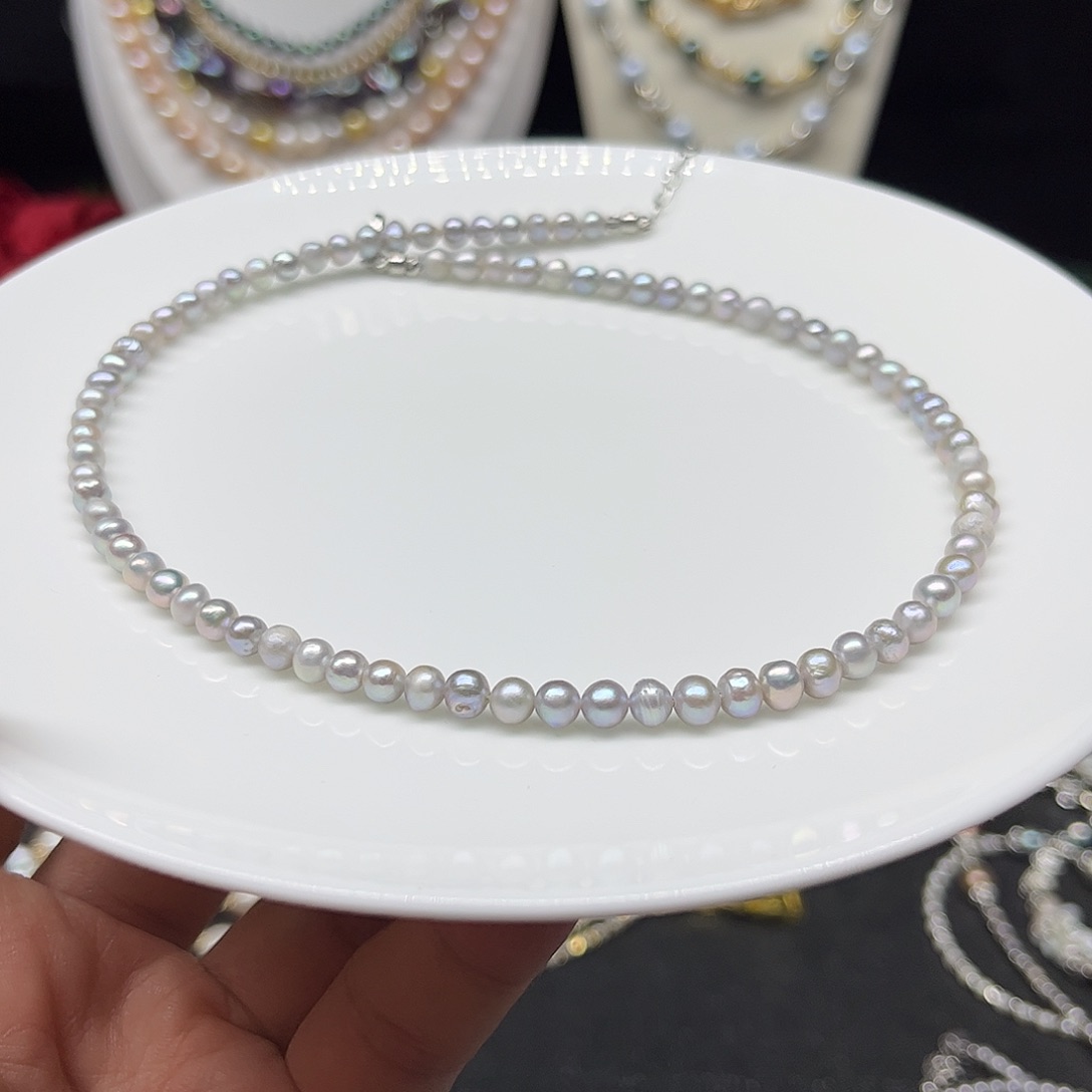 淡水珍珠颈饰未镶嵌