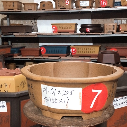 紫砂紫砂花盆包邮