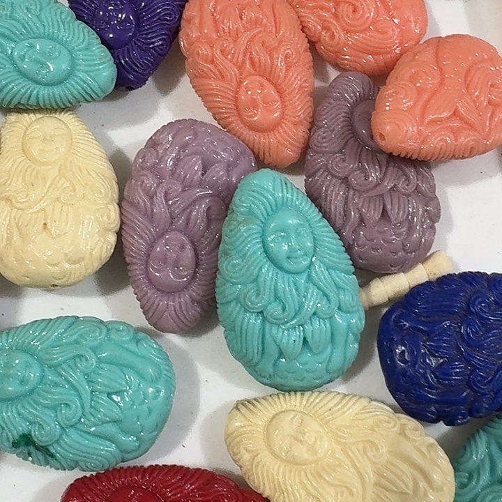 玛瑙/玉髓合金珠宝半成品41号打包