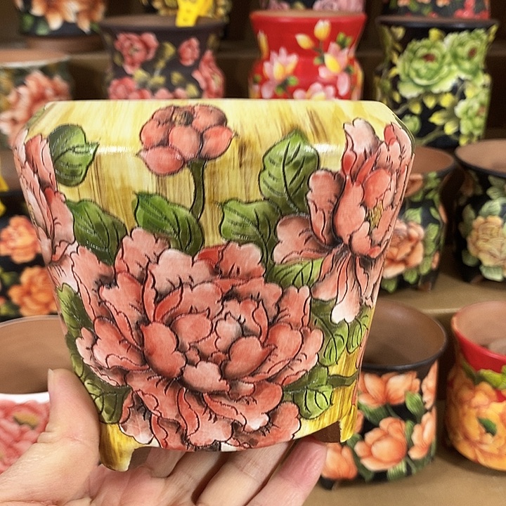 景德镇精品博采美盆特价11/12