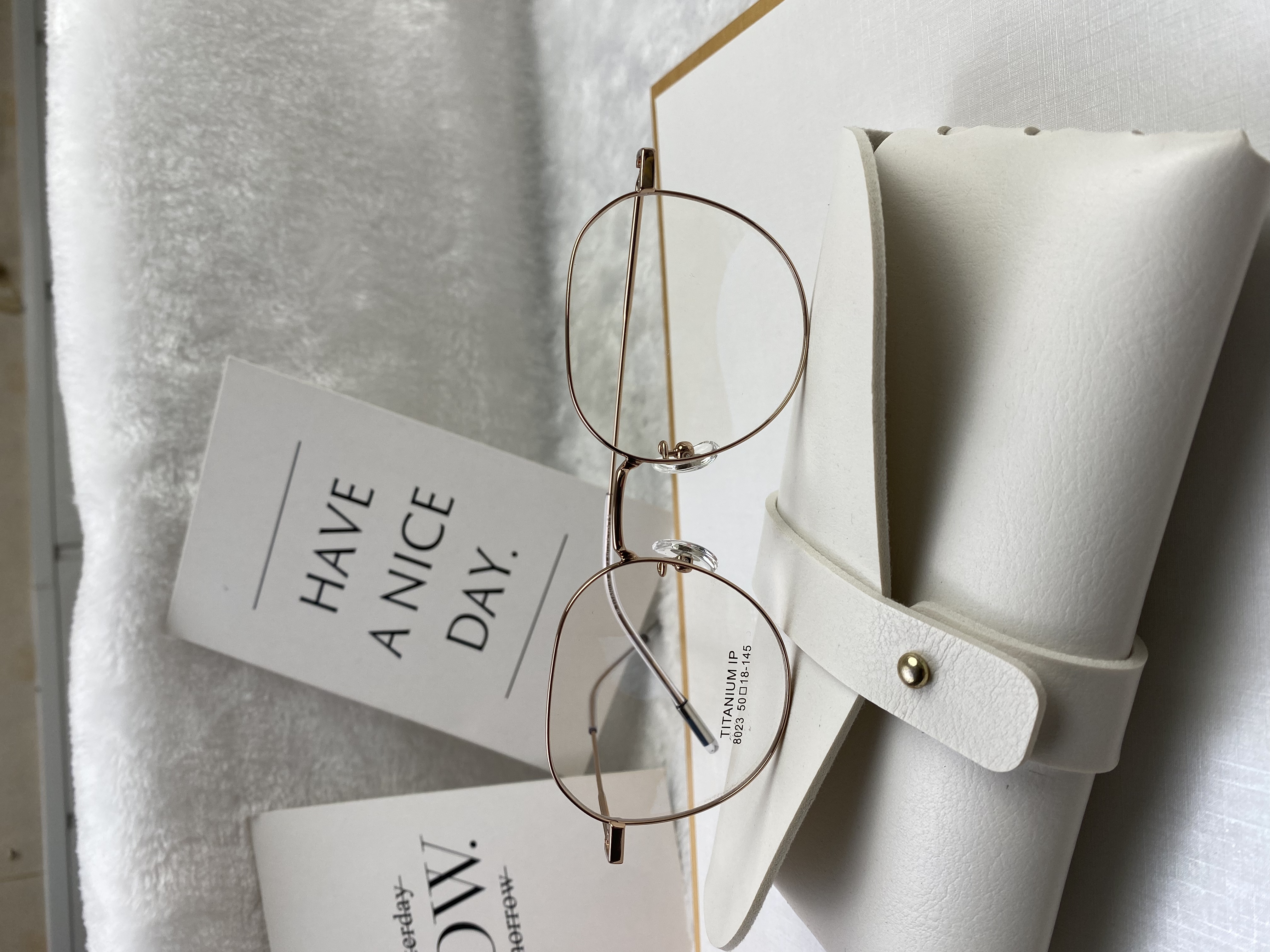 【26】复古文艺白月光超轻椭圆框近视可配度数适合素颜佩戴