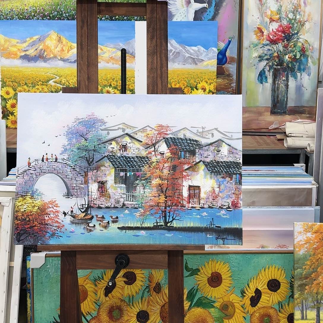 油画6090油画作品展作品展作品