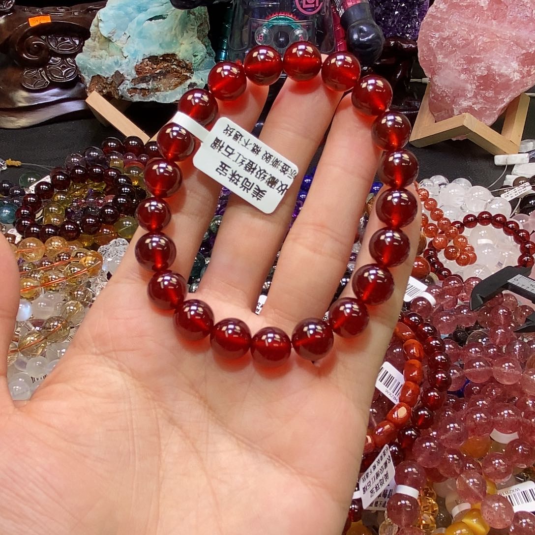 石榴石未镶嵌手链