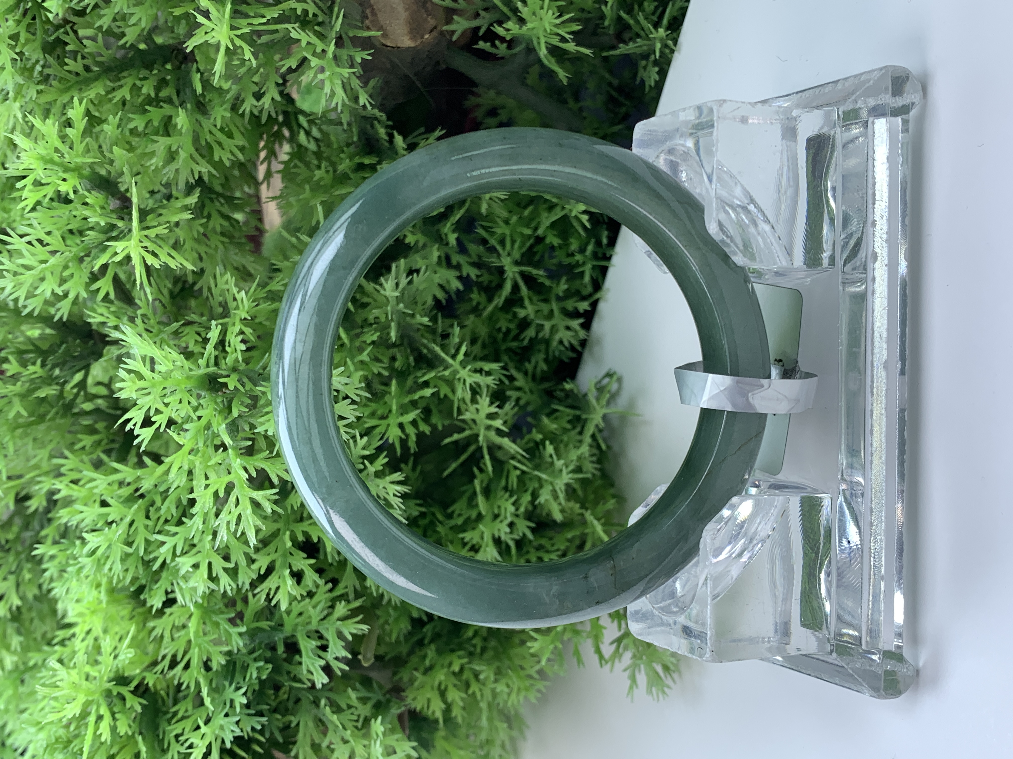 【刘思懿】天然缅甸A货翡翠手镯-J-1