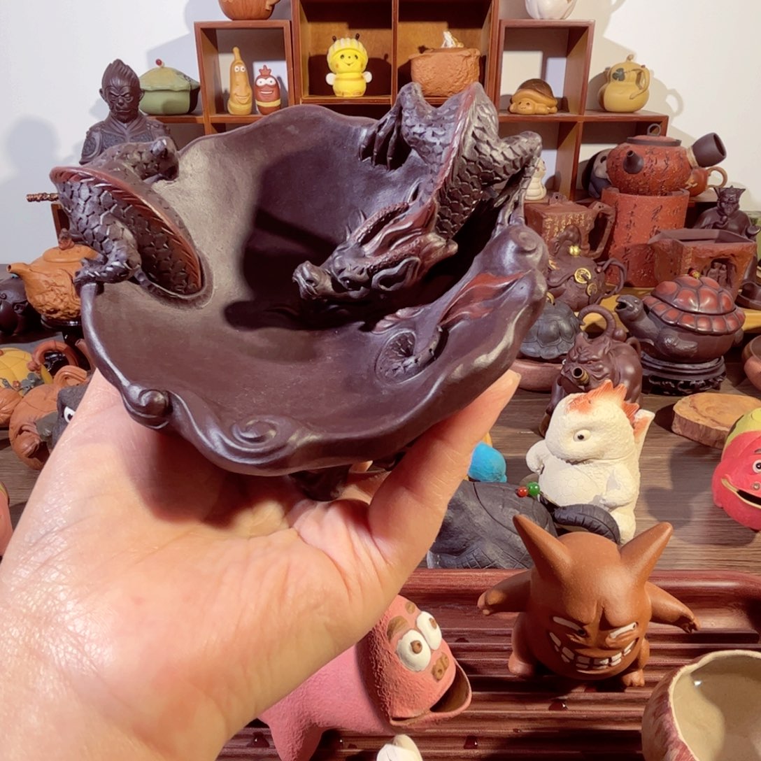 紫砂茶壶洛*?纯手工制作过程非常