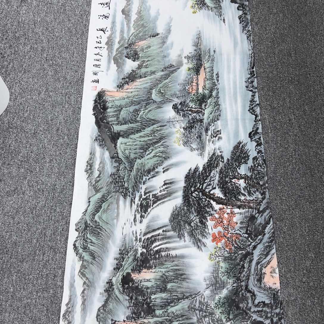 国画纯手绘字画宣纸