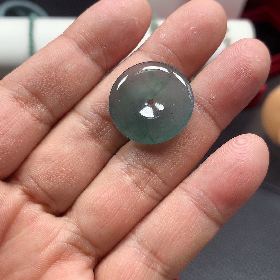 翡翠未镶嵌手串翡翠挂件