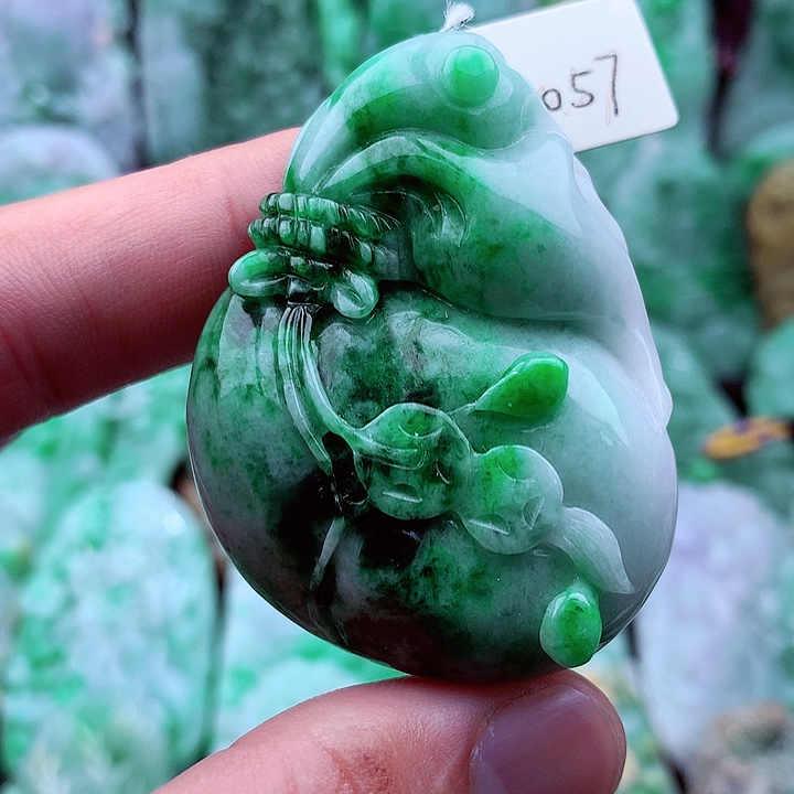 翡翠吊坠(不含链)未镶嵌