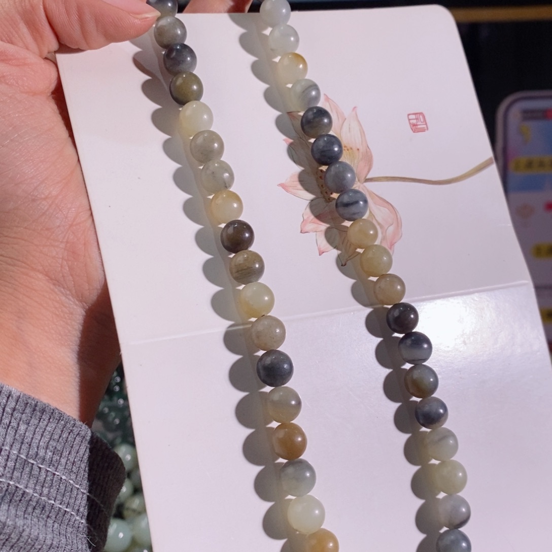 和田玉手串多样性拍一发一未镶嵌