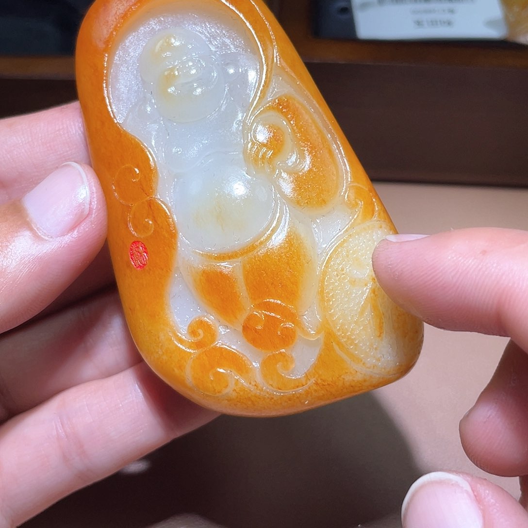 和田玉颈饰未镶嵌A7 