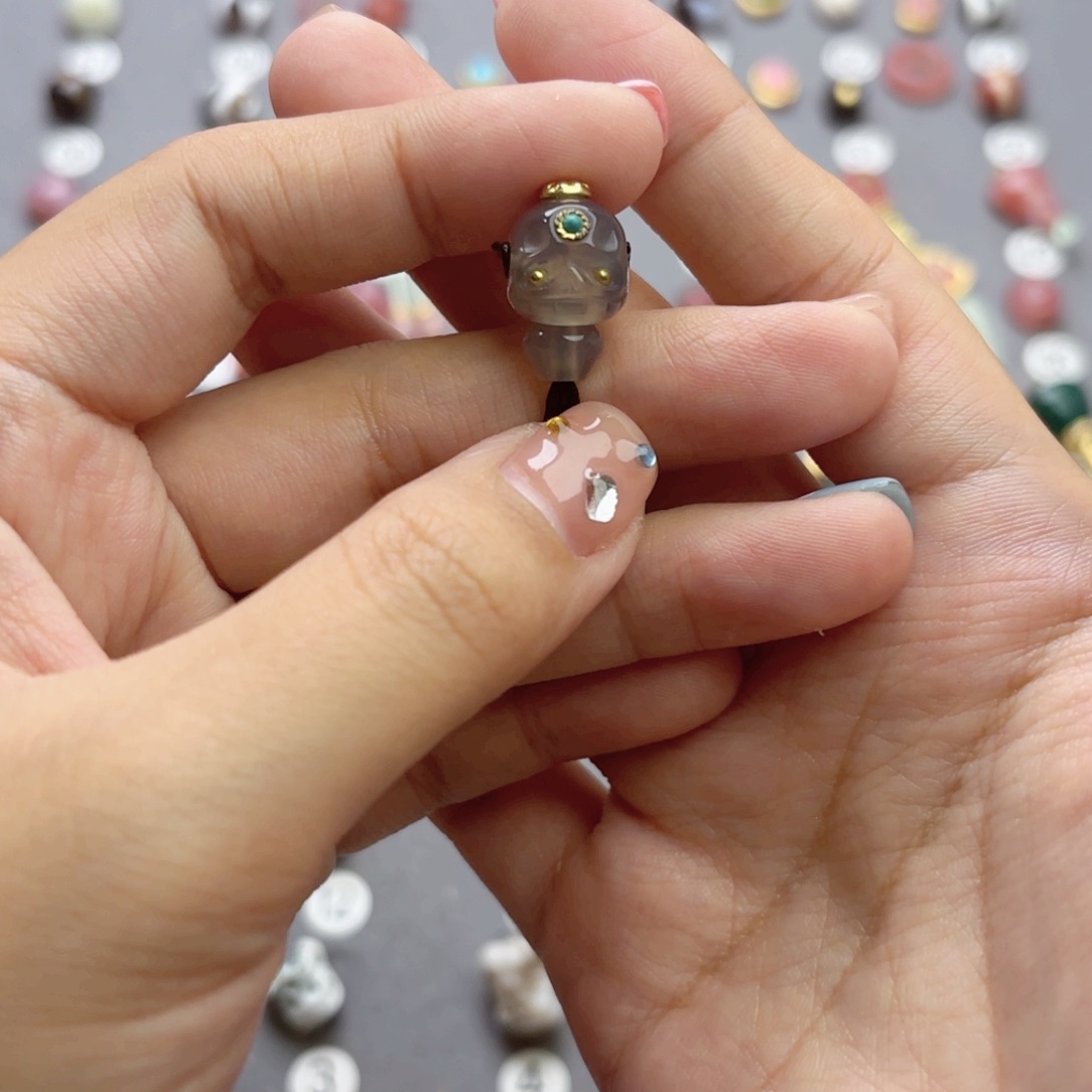 玛瑙/玉髓未镶嵌文玩配饰