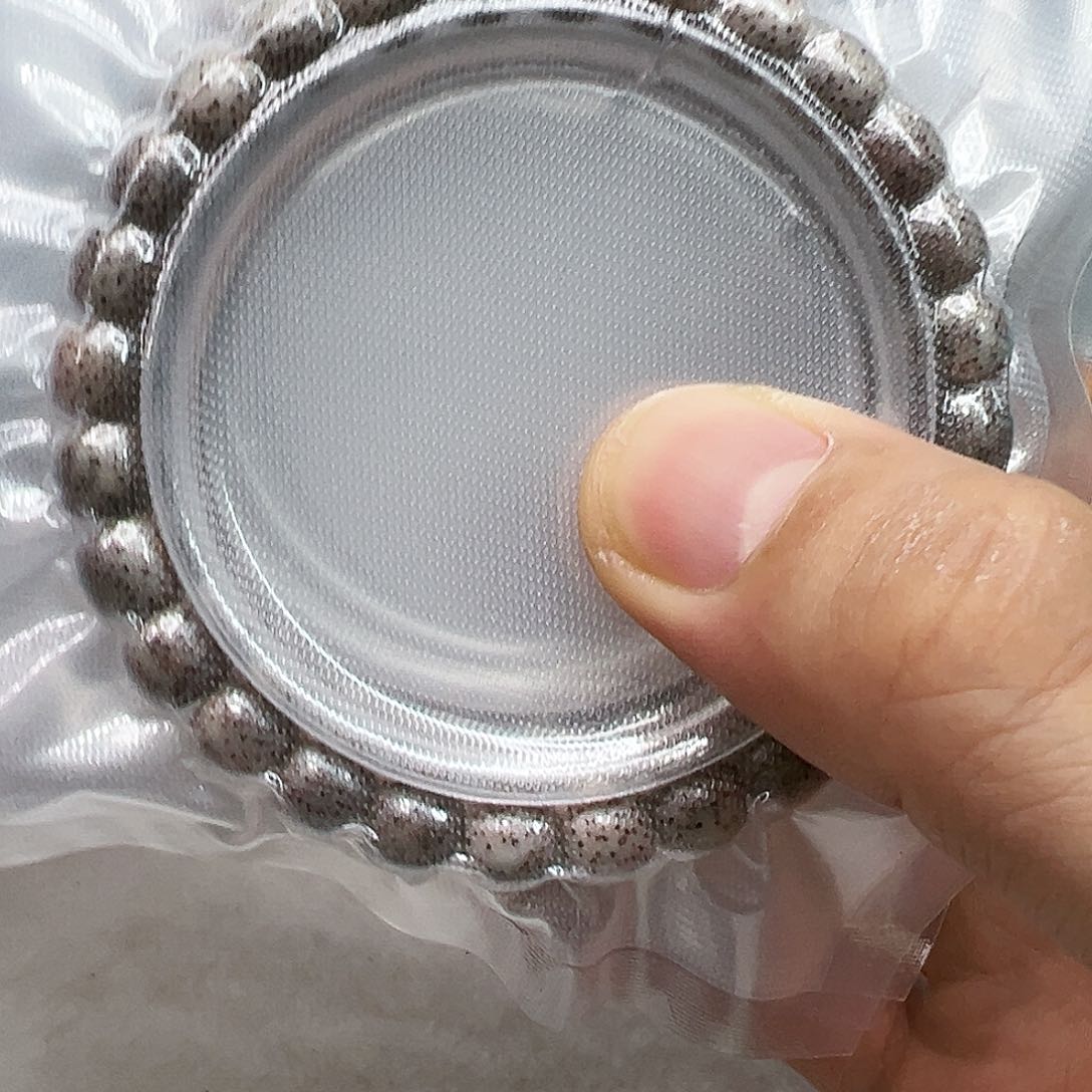 星月菩提手串14尽头半臂河豚星月菩提单圈灰背白肚皮87