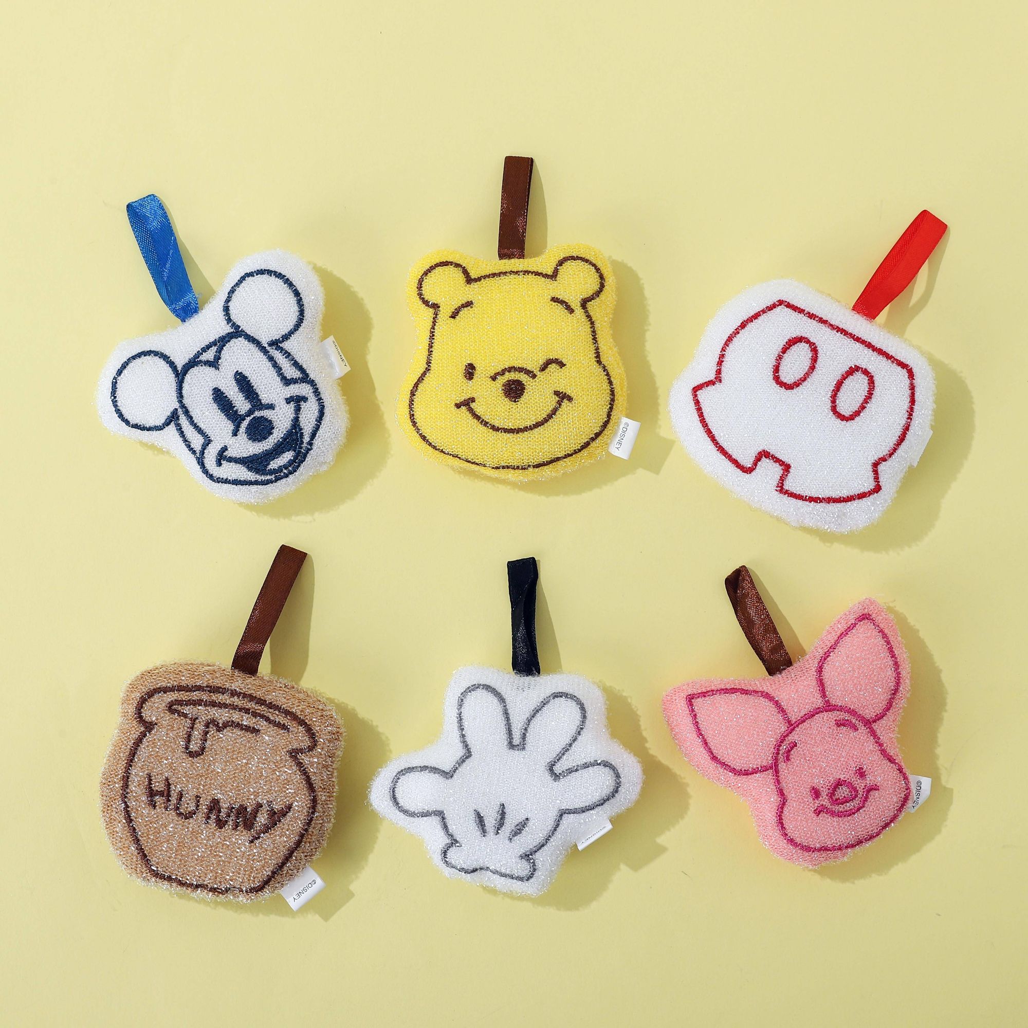 出口联名卡通百洁擦