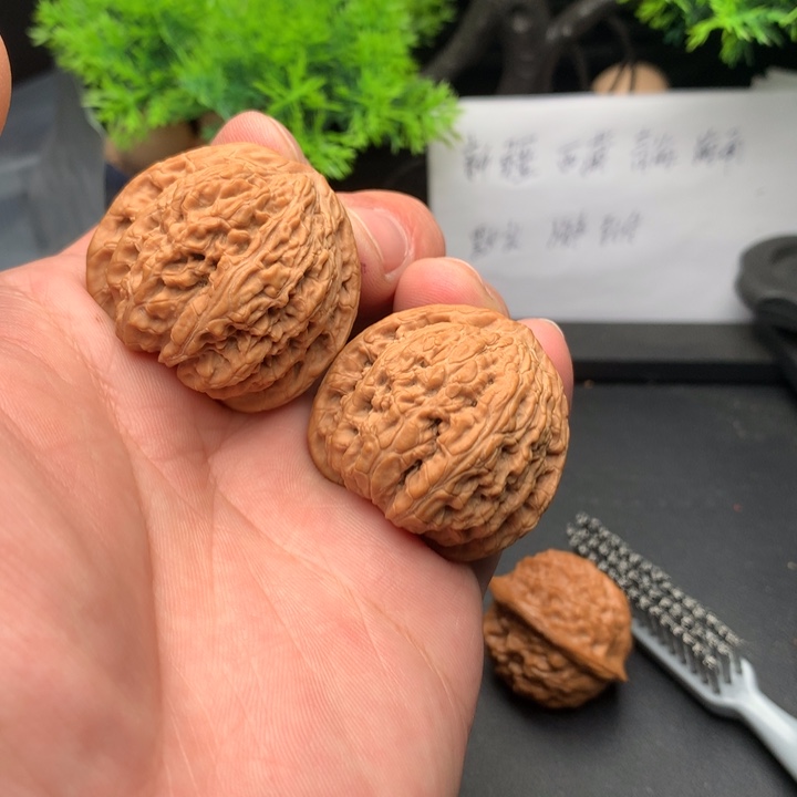 吊坠文玩核桃38红玛瑙