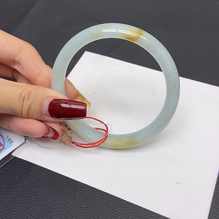 翡翠手镯未镶嵌58-59正圈