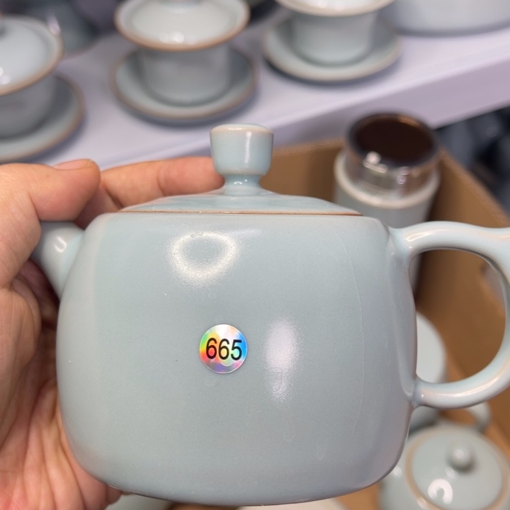 汝州原矿原釉微瑕665