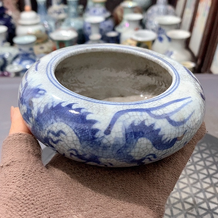 陶摆件博古架陶瓷摆件