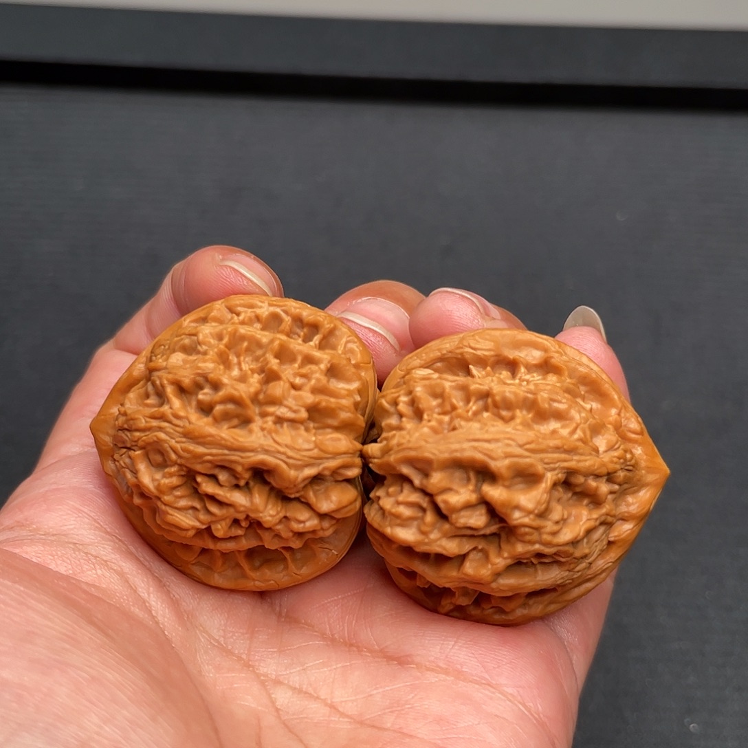把件猴头核桃39×42精修打底遵化马蹄XM3210