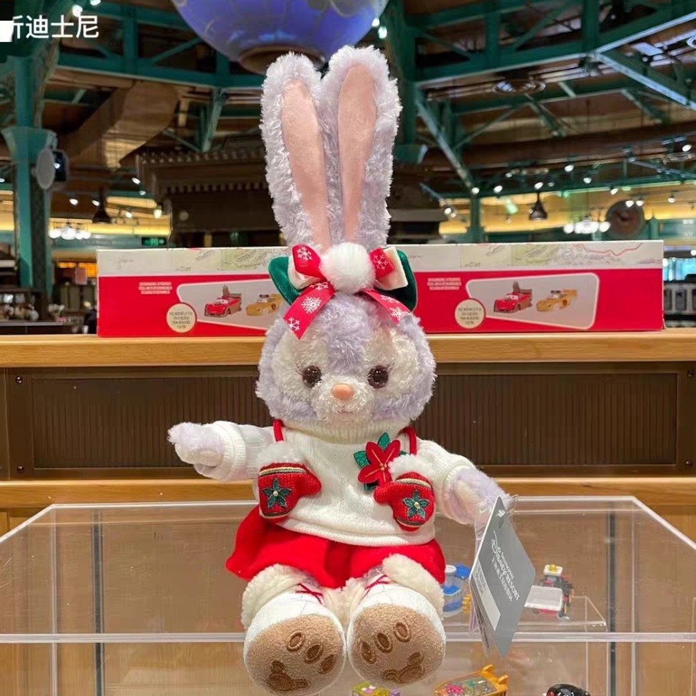 上迪乐园正品 圣诞星黛露毛绒公仔