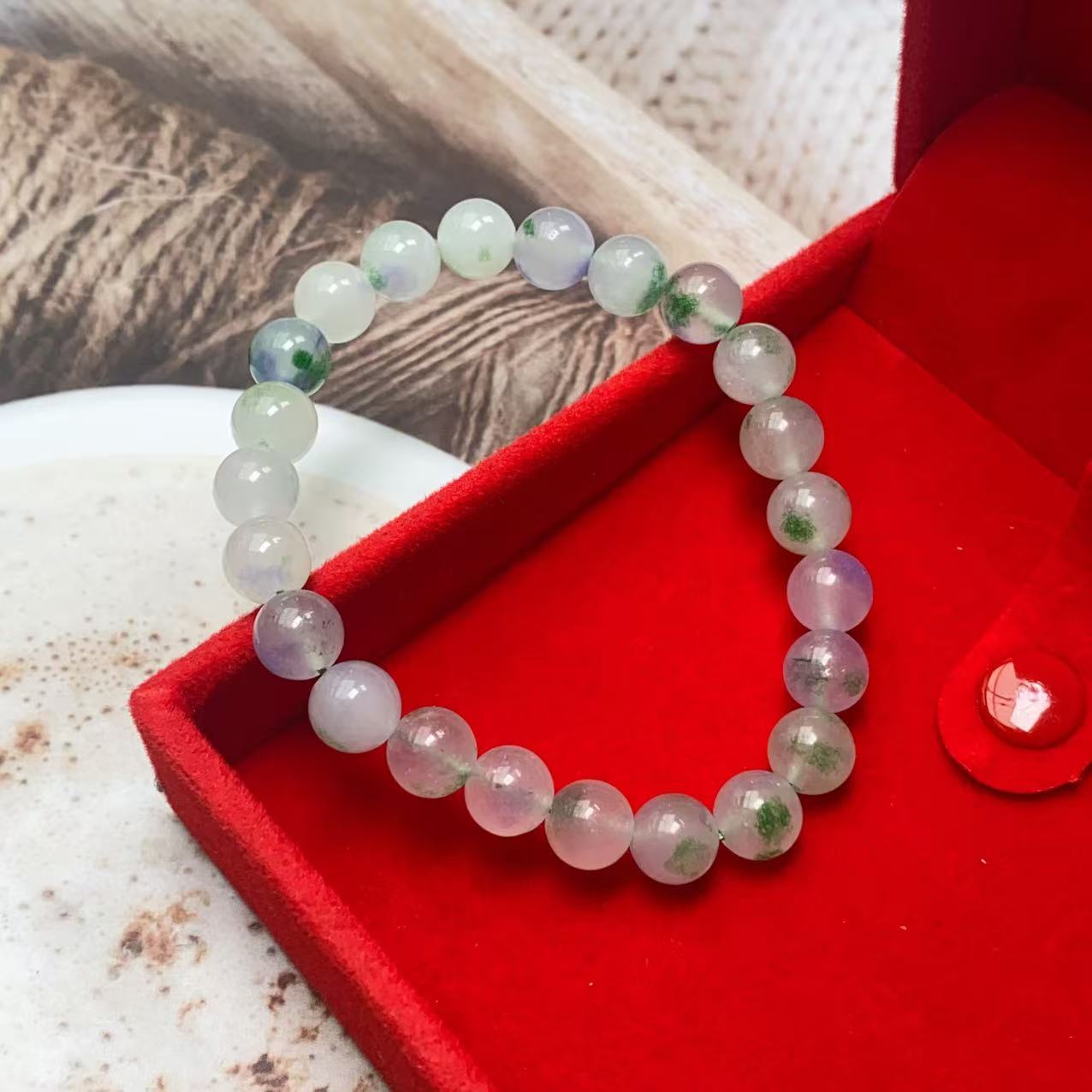 B278冰多彩手链8M