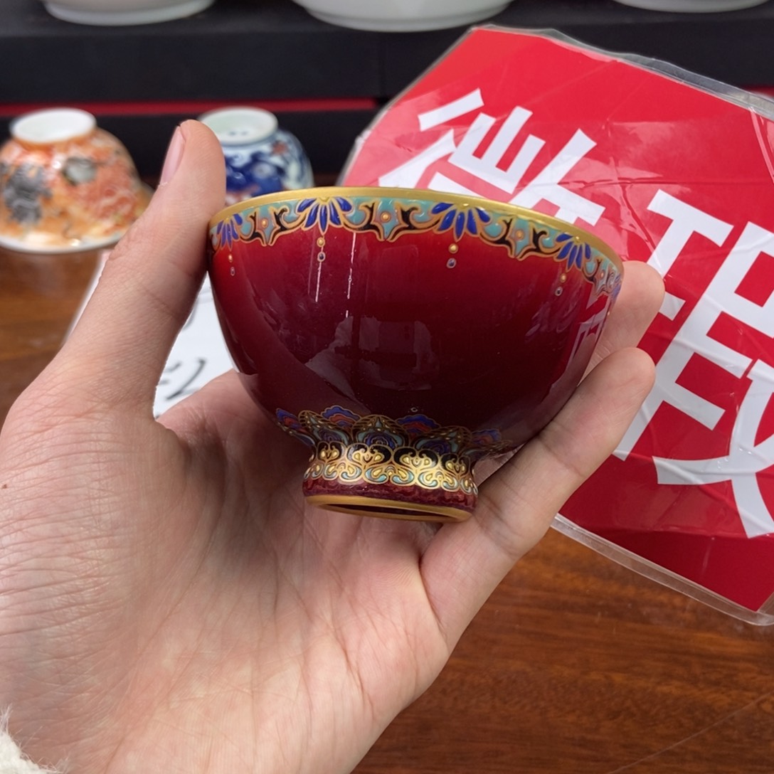 杯景德镇手绘陶瓷艺术