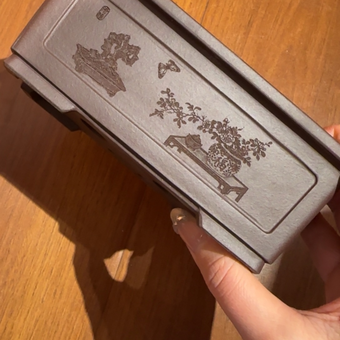 花盆紫砂半手工制作