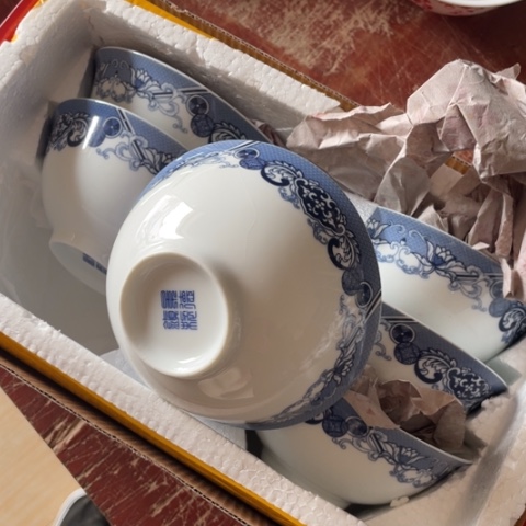 碟景德镇陶瓷5英寸6个
